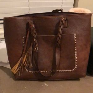 Super cute brown tote